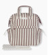 Mochila Pañalera Cherry Rayas · Pasito