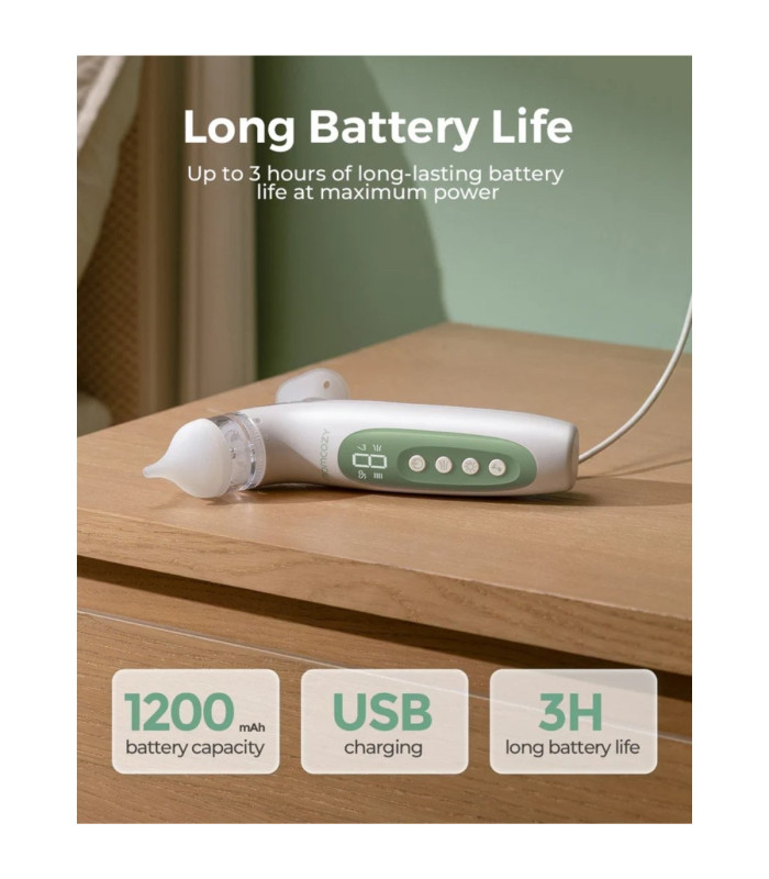 Momcozy Aspirador Nasal 2 en 1