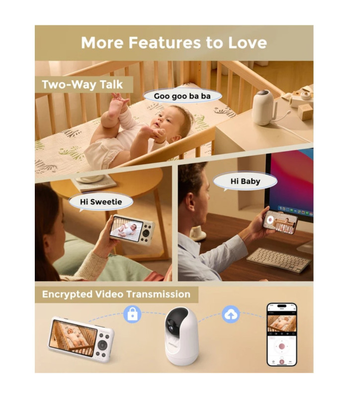 Momcozy BM04 — Vigilabebés inteligente