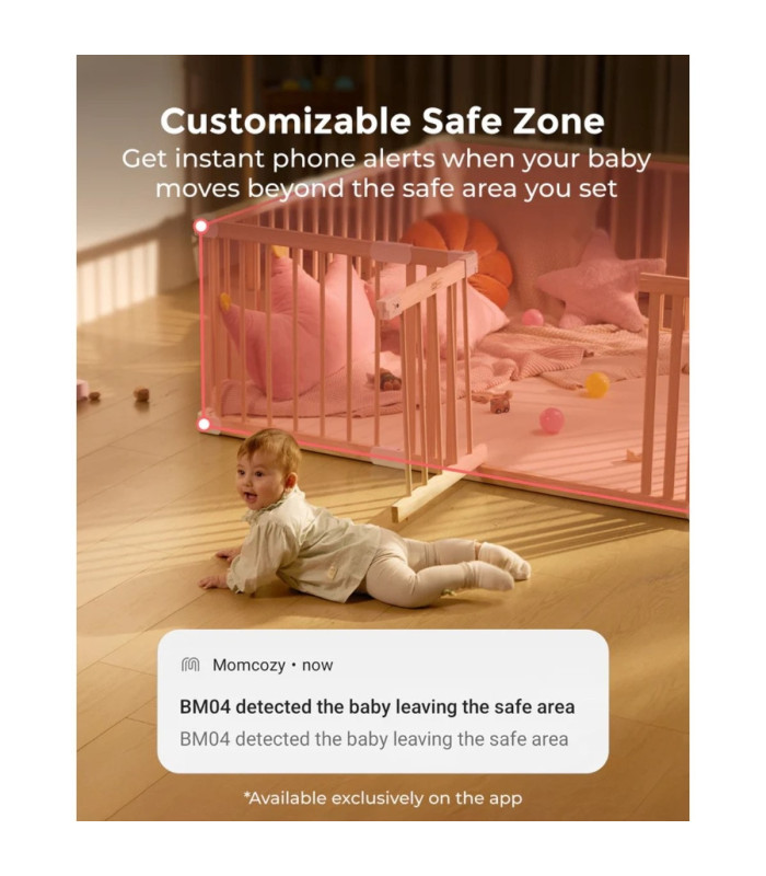 Momcozy BM04 — Vigilabebés inteligente