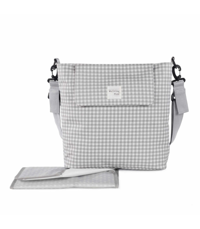 Bolsa Canastilla I Love Vichy Gris