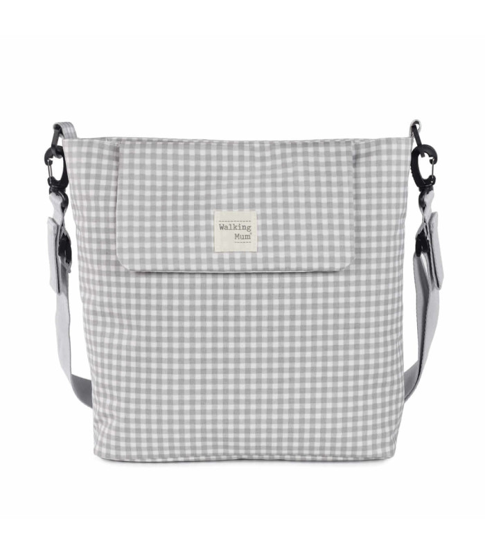 Bolsa Canastilla I Love Vichy Gris