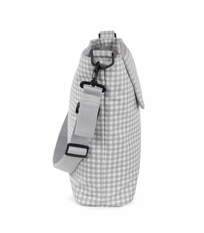 Bolsa Canastilla I Love Vichy Gris