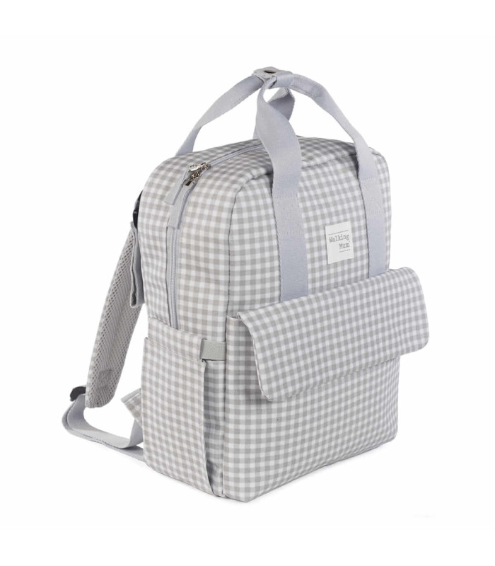 Mochila I Love Vichy Gris