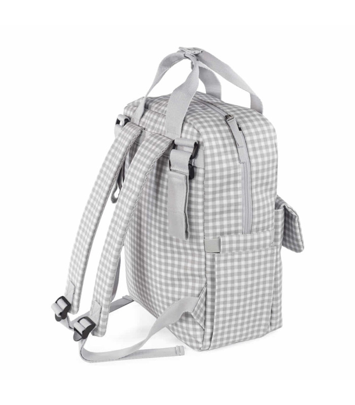 Mochila I Love Vichy Gris