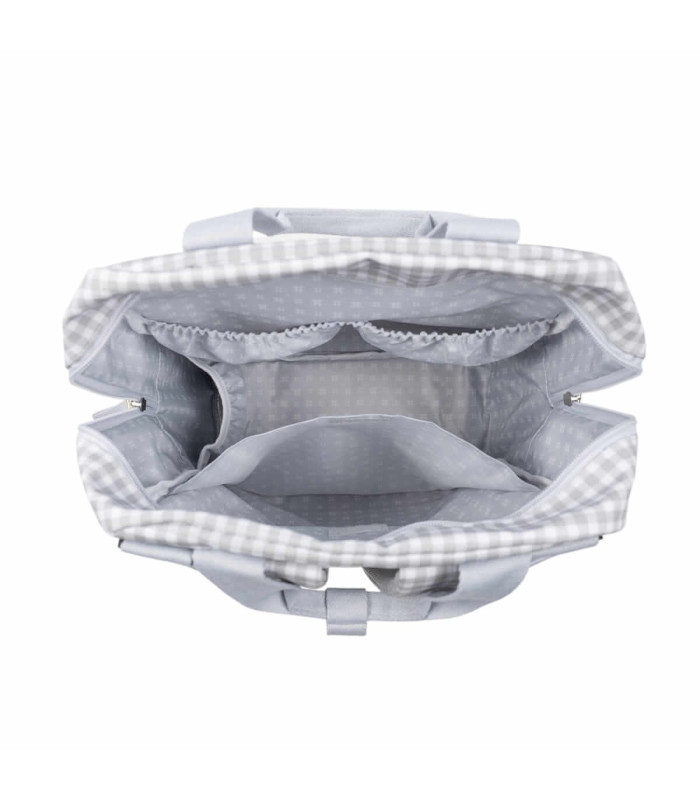 Mochila I Love Vichy Gris