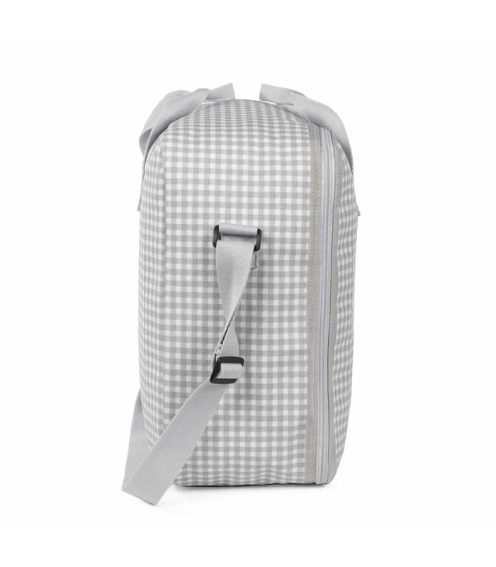 Maleta I Love Vichy Gris