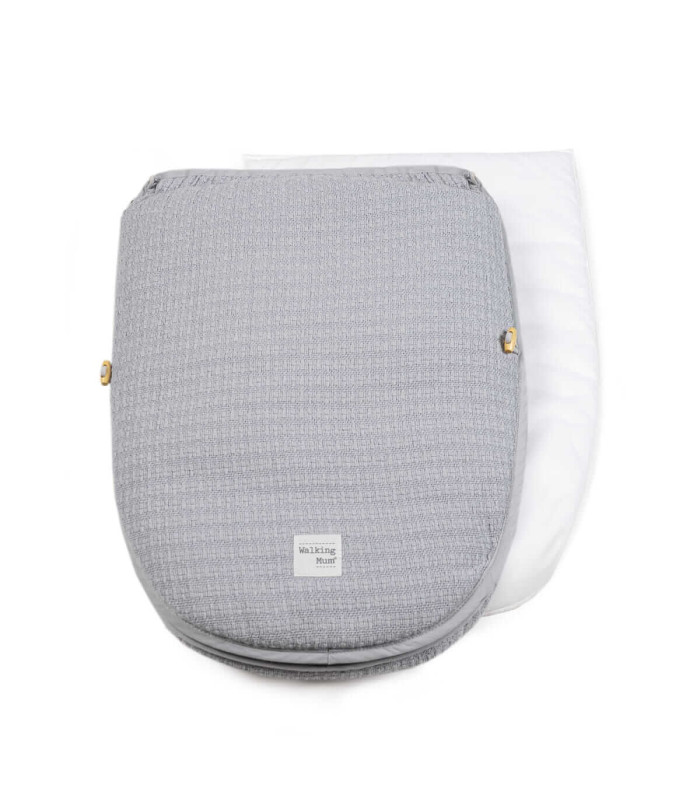 Saco Cuco 2 En 1 I Love Vichy Gris