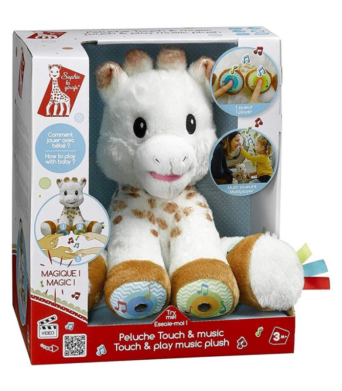 Peluche Sophie Touch and Play