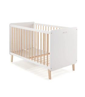 Cuna De 120 X 60 Trevi Blanco/Madera