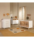 Cuna De 120 X 60 Trevi Blanco/Madera