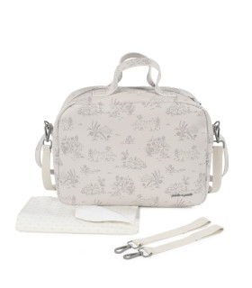 Bolsa Canastilla Toile de Jouy