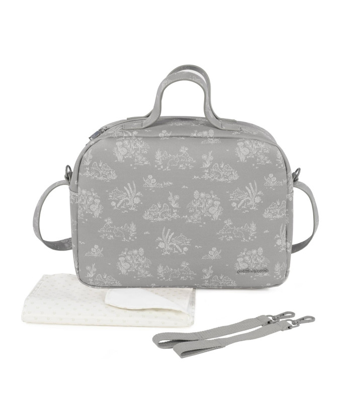 Bolsa Canastilla Toile de Jouy