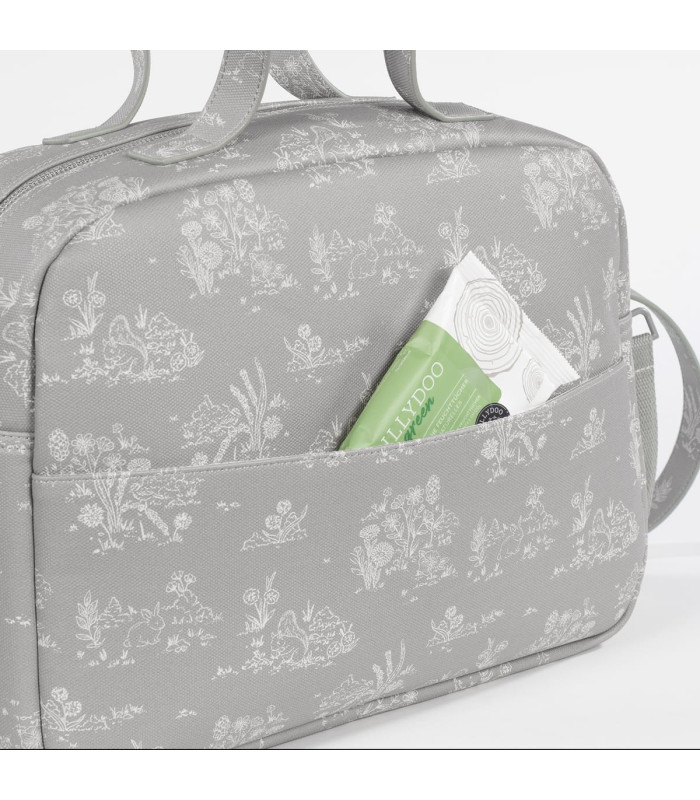 Bolsa Canastilla Toile de Jouy