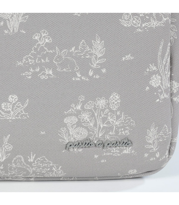 Bolsa Canastilla Toile de Jouy