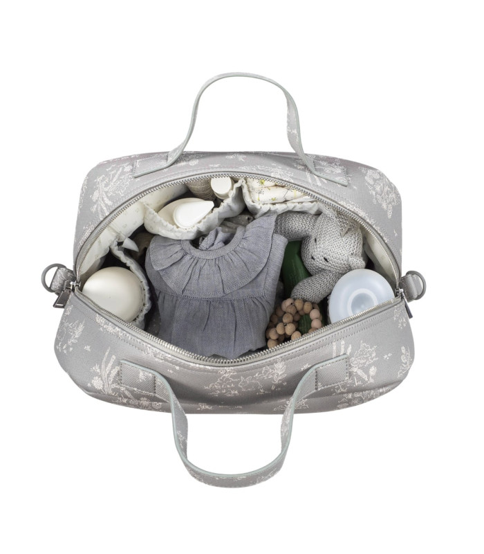 Bolsa Canastilla Toile de Jouy