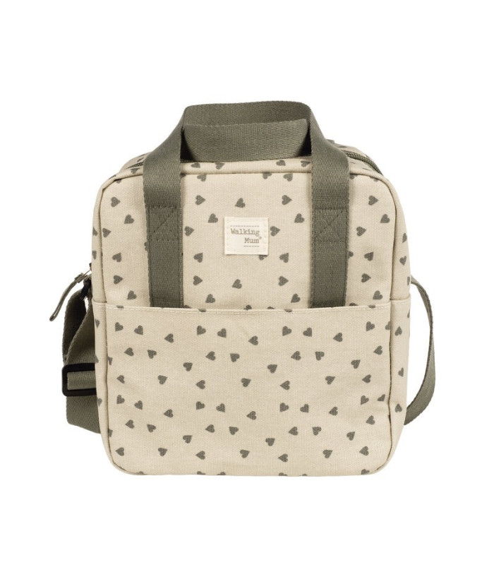 Bolsa Térmica Biberones Bebés Corazones Poppy