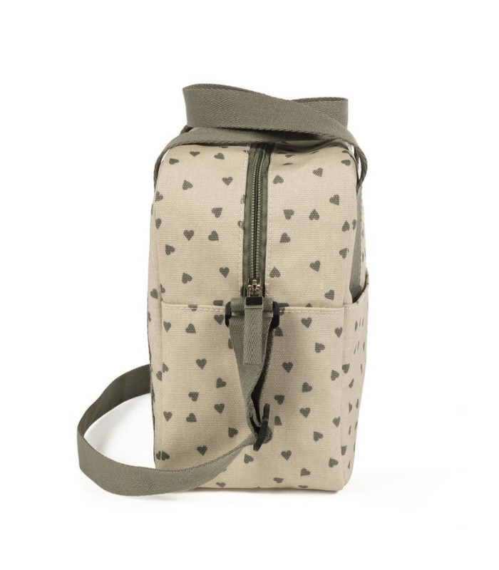 Bolsa Térmica Biberones Bebés Corazones Poppy