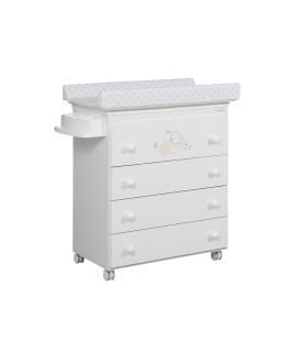 Bañera B-1940 Happy Blanco Lunares Beig