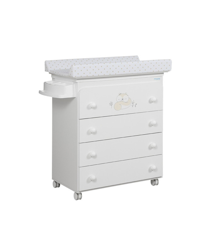 Bañera B-1940 Happy Blanco Lunares Beig