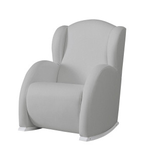 Mecedora Slow System Con Tapizado Polipiel