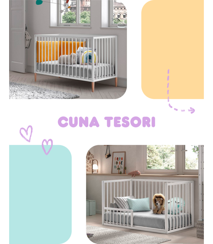 Cuna Montessori Cotinfant Tesori 120x60