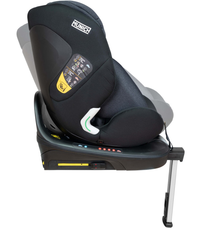 Silla auto Munich Mun60 Dark Grey