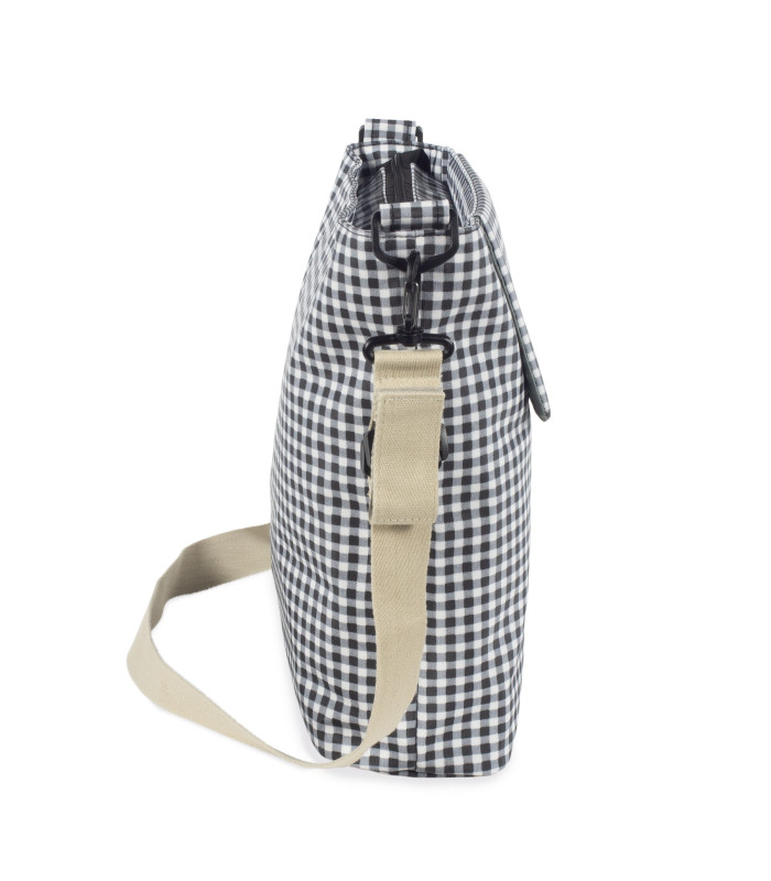 Bolsa Canastilla I Love Vichy Negro