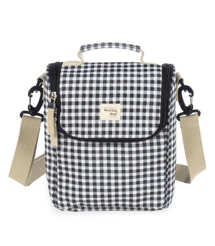 Bolsa Termica Biberones I Love Vichy Negro