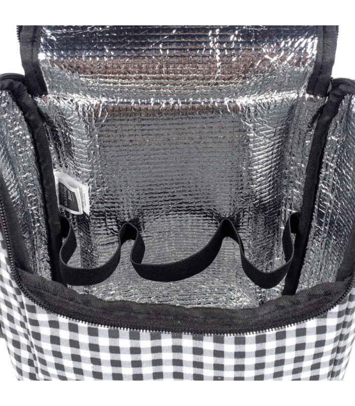 Bolsa Termica Biberones I Love Vichy Negro