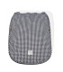 Cubrepiés del saco entretiempo Walking Mum I Love Vichy negro visto de frente