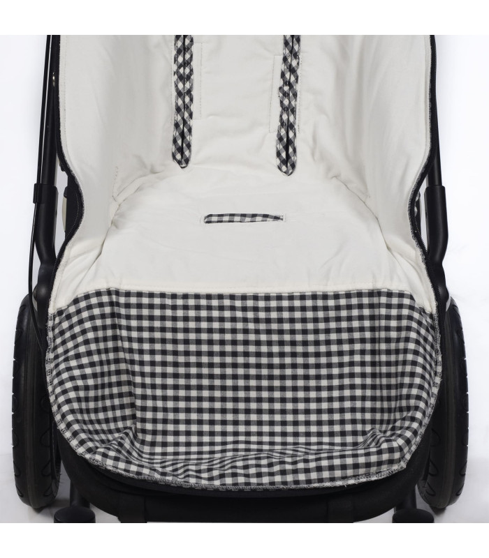 Saco Silla I Love Vichy Negro invierno