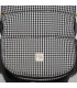 Saco Silla I Love Vichy Negro invierno