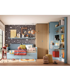 Habitación Juvenil Delulu 03 Ros