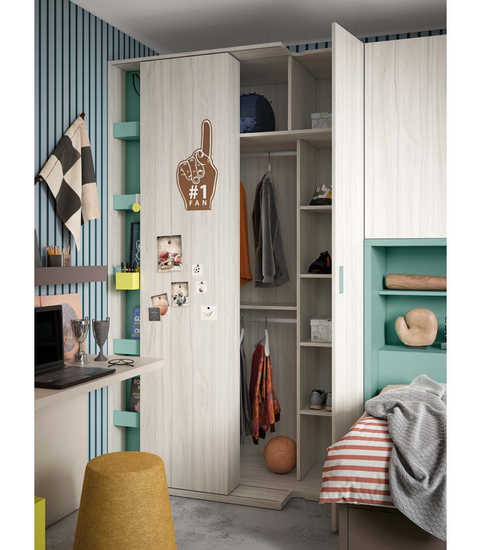 Habitación Juvenil Delulu 06 Ros