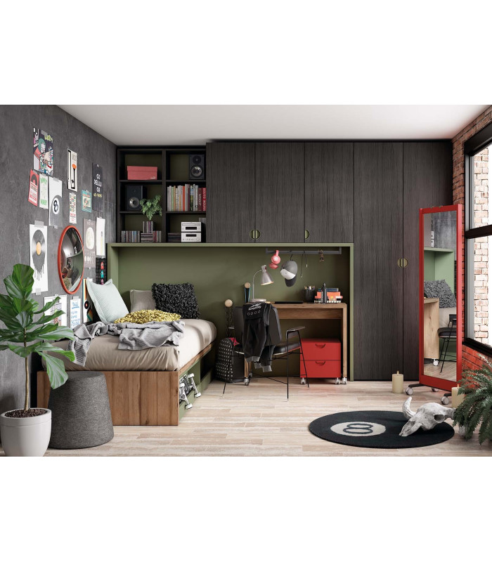 Habitación Juvenil Delulu 07 Ros
