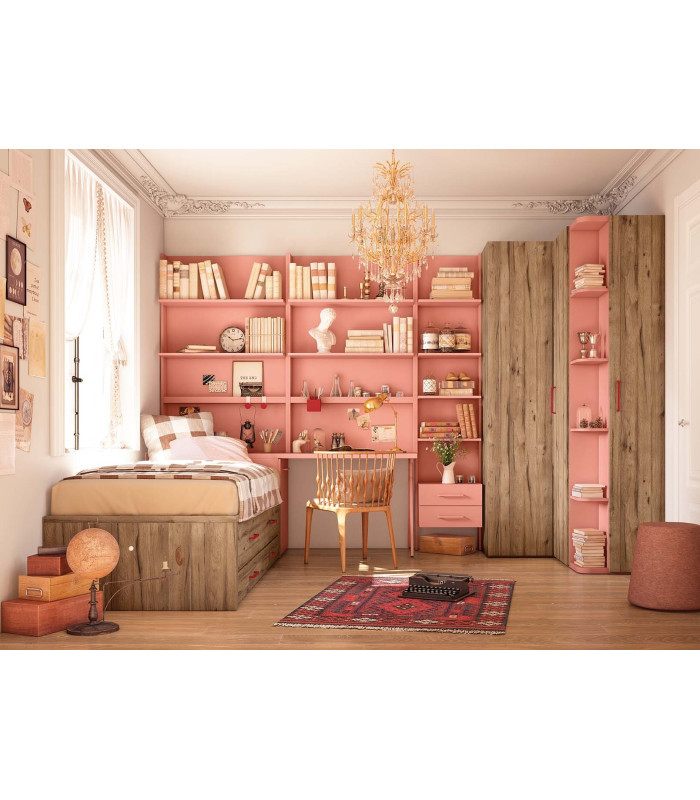 Habitación Juvenil Delulu 16 Ros