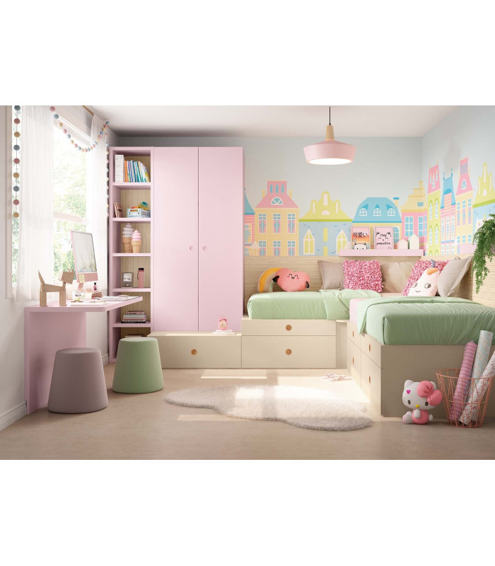 Habitación Juvenil Delulu 28 Ros