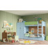 Habitación Litera Juvenil Delulu 45 Ros