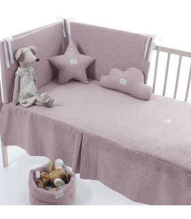 Colcha + Protector Cuna 60 Tilda