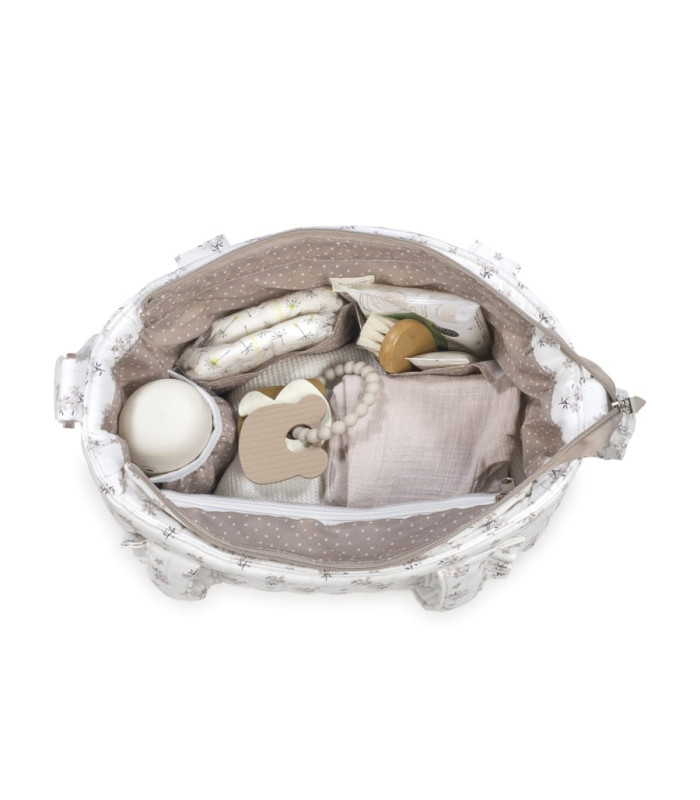 Bolsa Crossbody Botton Flores