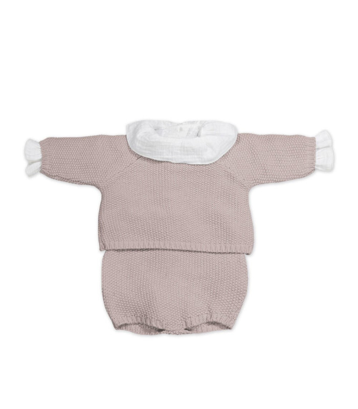 Jersey + Ranita + Body Bambula 0-1M/56 cm