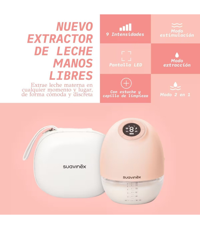 Extractor Leche Electrico portatil Suavinex