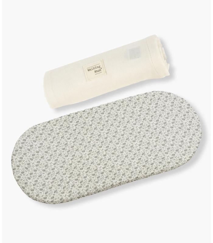Funda colchon cuco + muselina Gala Mint
