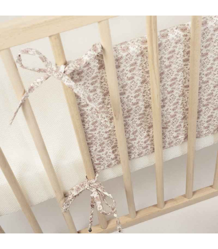 Protector cuna 120x60 cm Gala Cerise