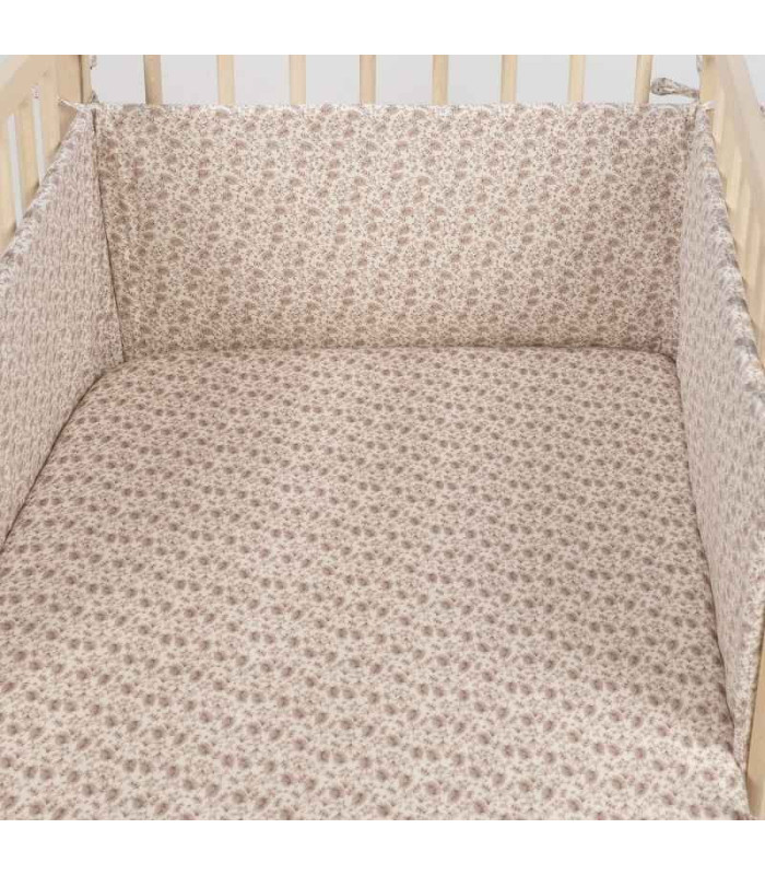 Protector cuna 120x60 cm Gala Cerise