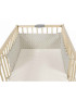 Protector cuna 120x60 cm Gala Mint