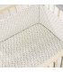 Protector cuna 120x60 cm Gala Mint