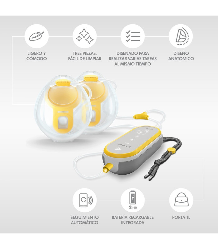 Medela Sacaleches Manos Libres Doble