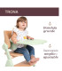 Chicco Meraviglia · Trona Evolutiva Madera